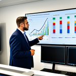 A diverse team of industrial safety professionals, fully clothed in modest business attire, gathered around a large display screen in a modern, well-lit control room. They are engaged in a root cause analysis discussion, pointing at charts and data visualizations related to industrial processes. One professional is explaining a complex diagram on a whiteboard, emphasizing collaboration and critical thinking. safe for work, appropriate content, fully clothed, professional, perfect anatomy, correct proportions, natural pose, well-formed hands, proper finger count, natural body proportions, professional photography, high quality.